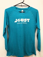 Joust-Swirl-Long-Sleeve-Womens-Tshirt---Aqua