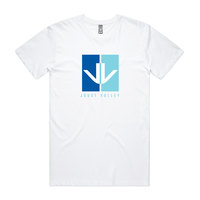 Joust-JV-Block-Mens-T-Shirt---White