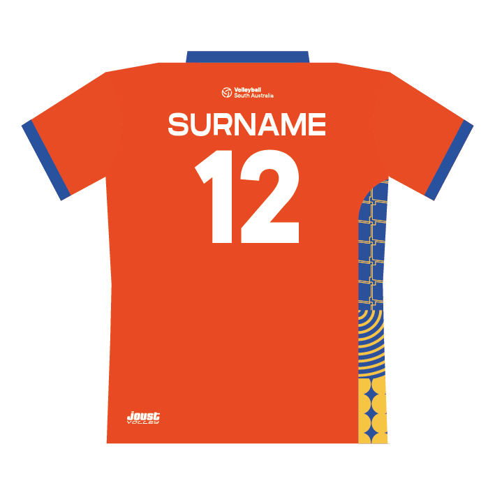 Australian Volleyball Warehouse VSA Womens Indoor Playing Top Red