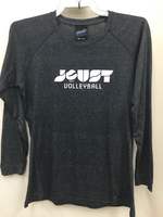 Joust-Swirl-Long-Sleeve-Womens-Tshirt---Grey