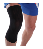 Cramer-ESS-Knee-Compression-Sleeve---Black
