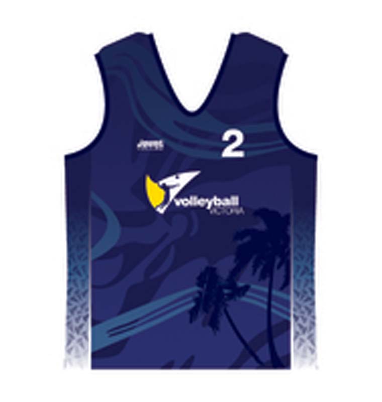 Australian Volleyball Warehouse Vic Womens State Team Beach Singlet 