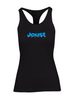 Joust-Stencil-Womens-Singlet---Black