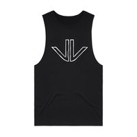 Joust-JV-Brush-Mens-Singlet---Black