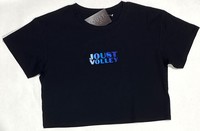 Joust-Blue-Embroidery-Womens-Crop-T-Shirt