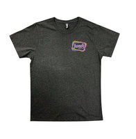Joust-Fluro-Logo-Dark-Grey-Mens-T-Shirt