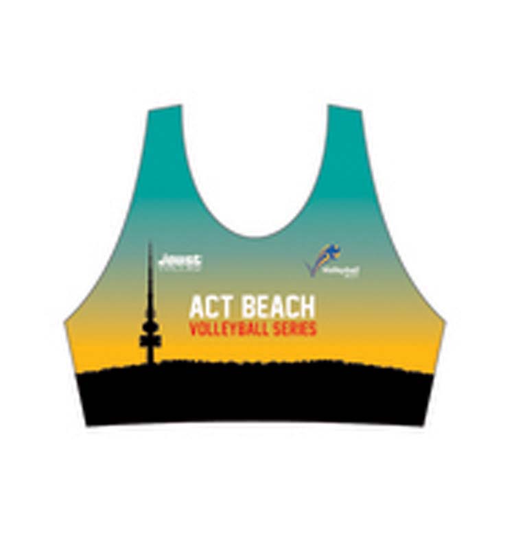 Volleyball-ACT-Beach-Series-Crop---Aqua/Yellow
