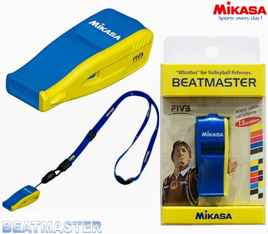 Mikasa JAPAN Volleyball Referee Sports Whistle BEAT MASTER White 