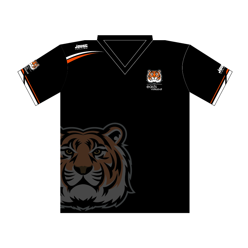 Easts Warm up Top - Short Sleeve -1