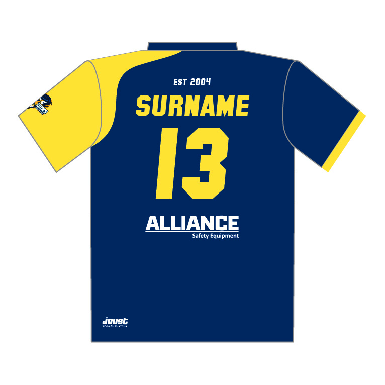 Australian Volleyball Warehouse Monsoons Playing Top Blue